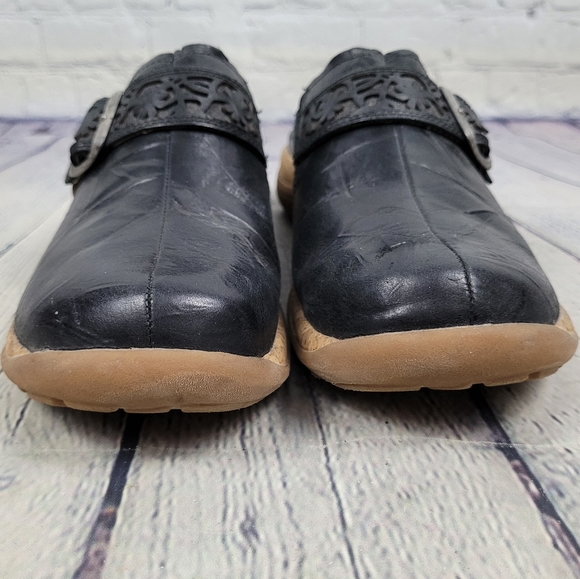 ROMIKA | Milla leather slip-on comfort clog shoes - Picture 6 of 11